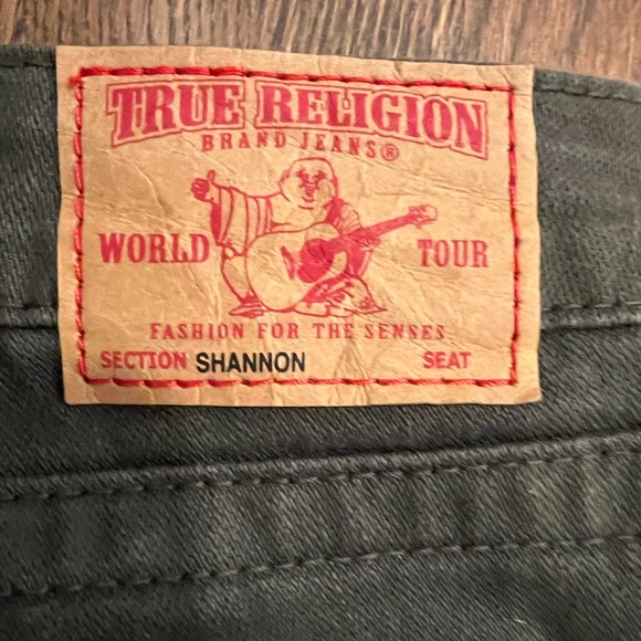 NWT True Religion Shannon Army Jean 💚 - Picture 4 of 10